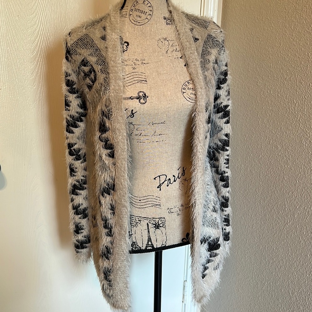 Say What Tribal Cardigan Size Small